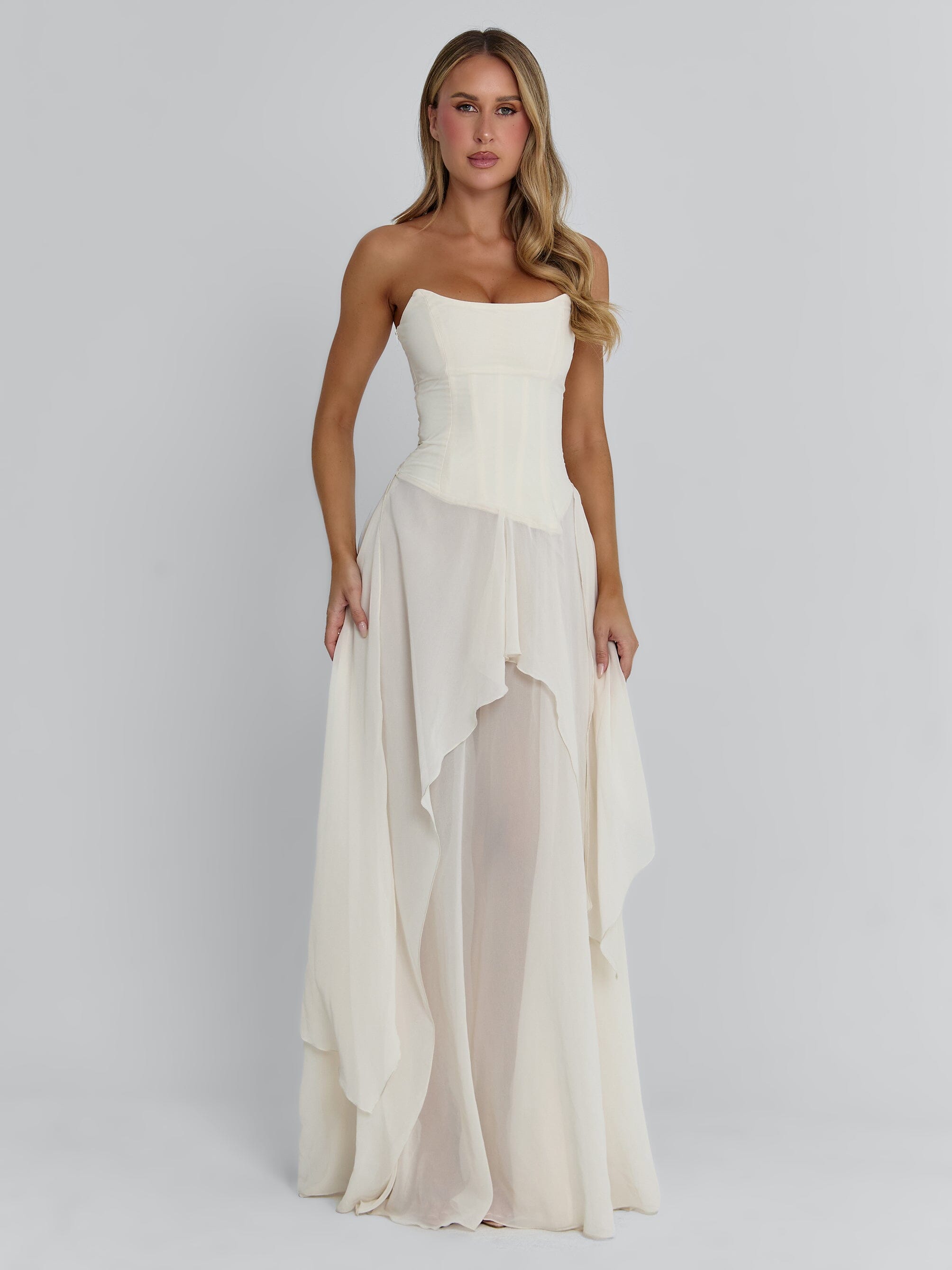 EISLEY MAXI DRESS IVORY