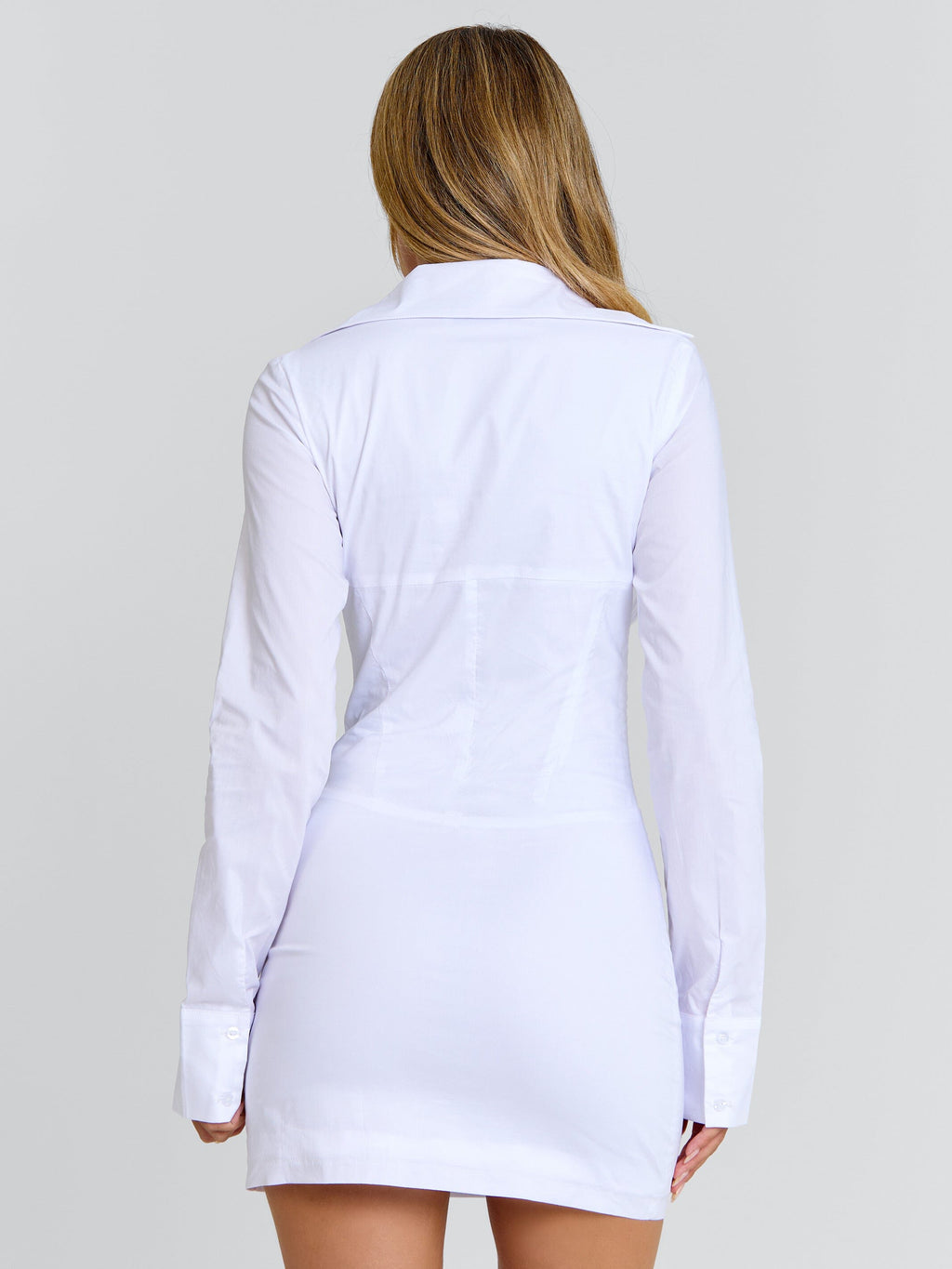 ELIZABETH MINI DRESS WHITE