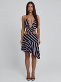 LAKAI MINI DRESS PINK STRIPE