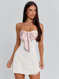 LOVETA MINI DRESS IVORY