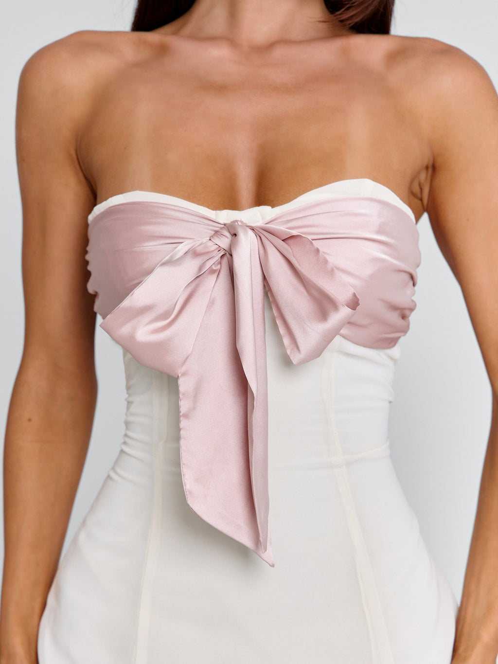 LOVETA MINI DRESS IVORY