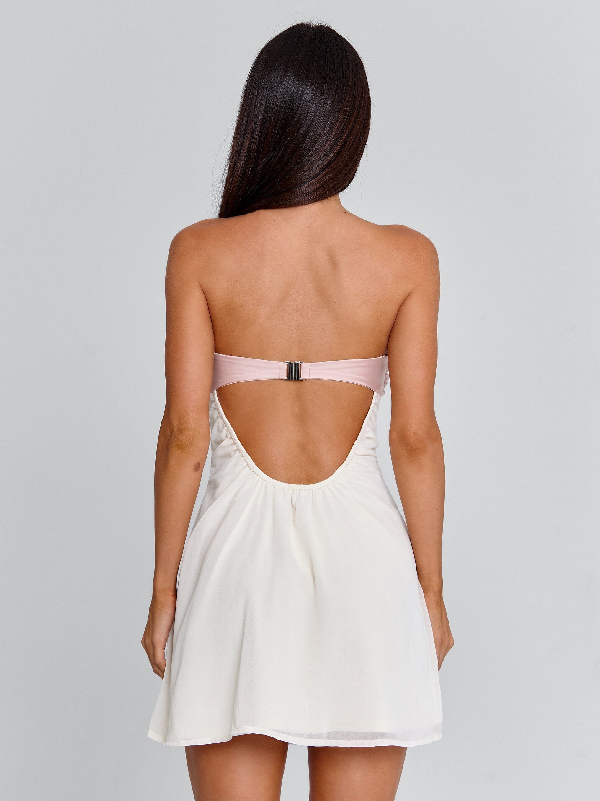 LOVETA MINI DRESS IVORY