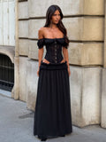 LUBELA MAXI SKIRT BLACK
