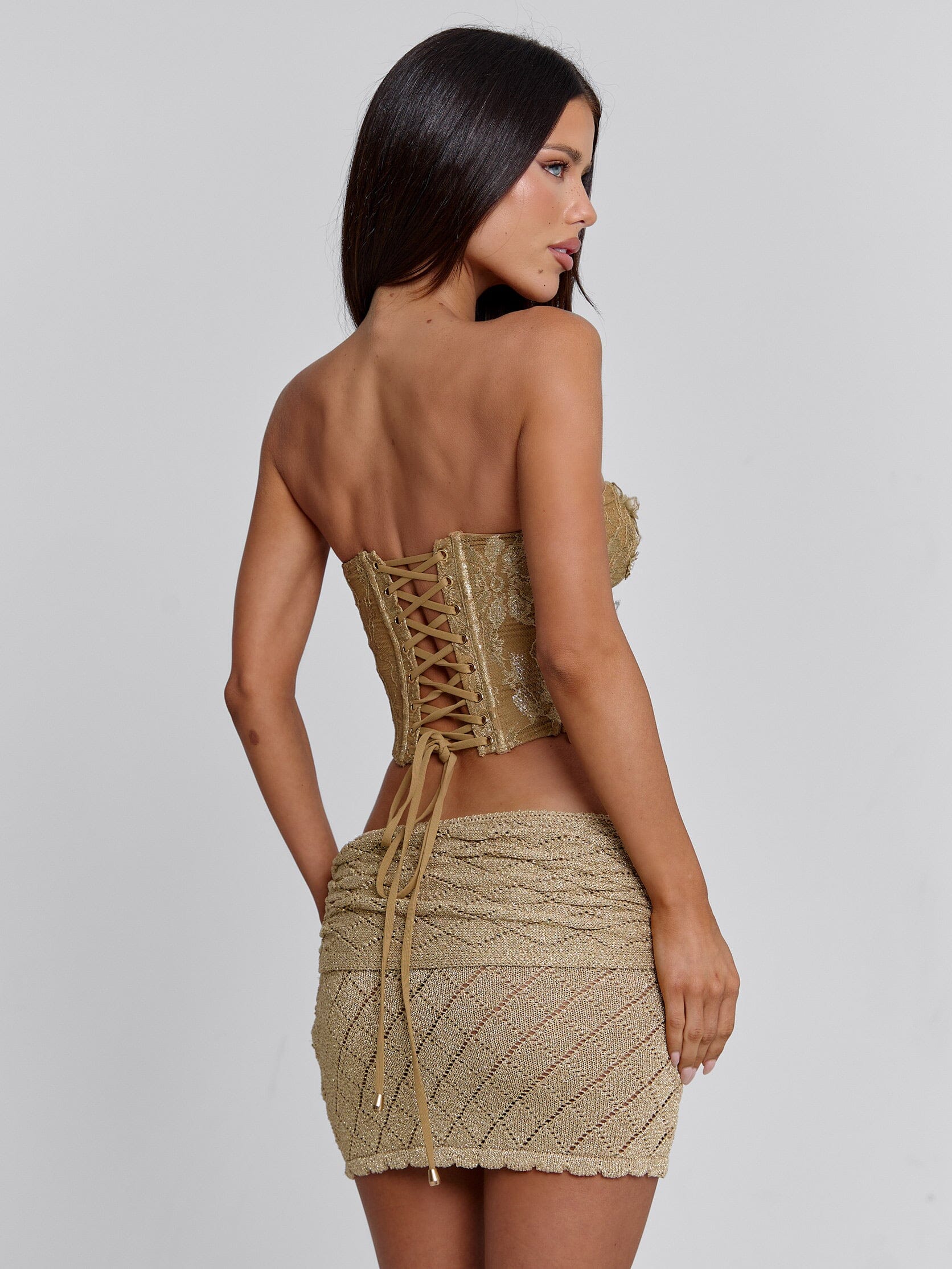 MESMA CORSET GOLD