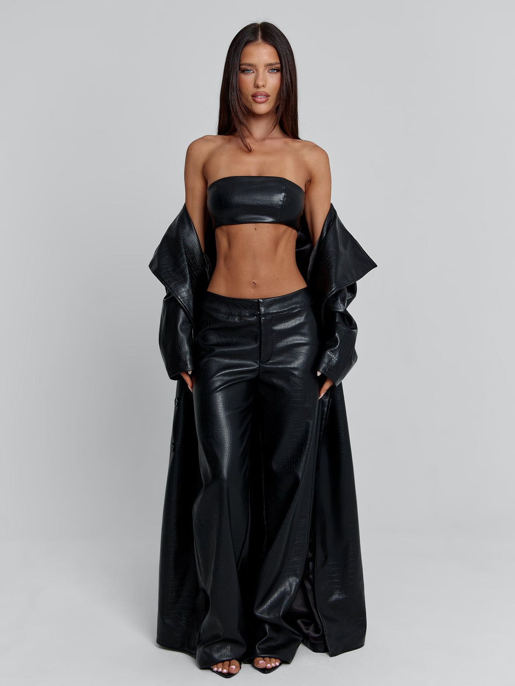 NOLITA TRENCH COAT BLACK