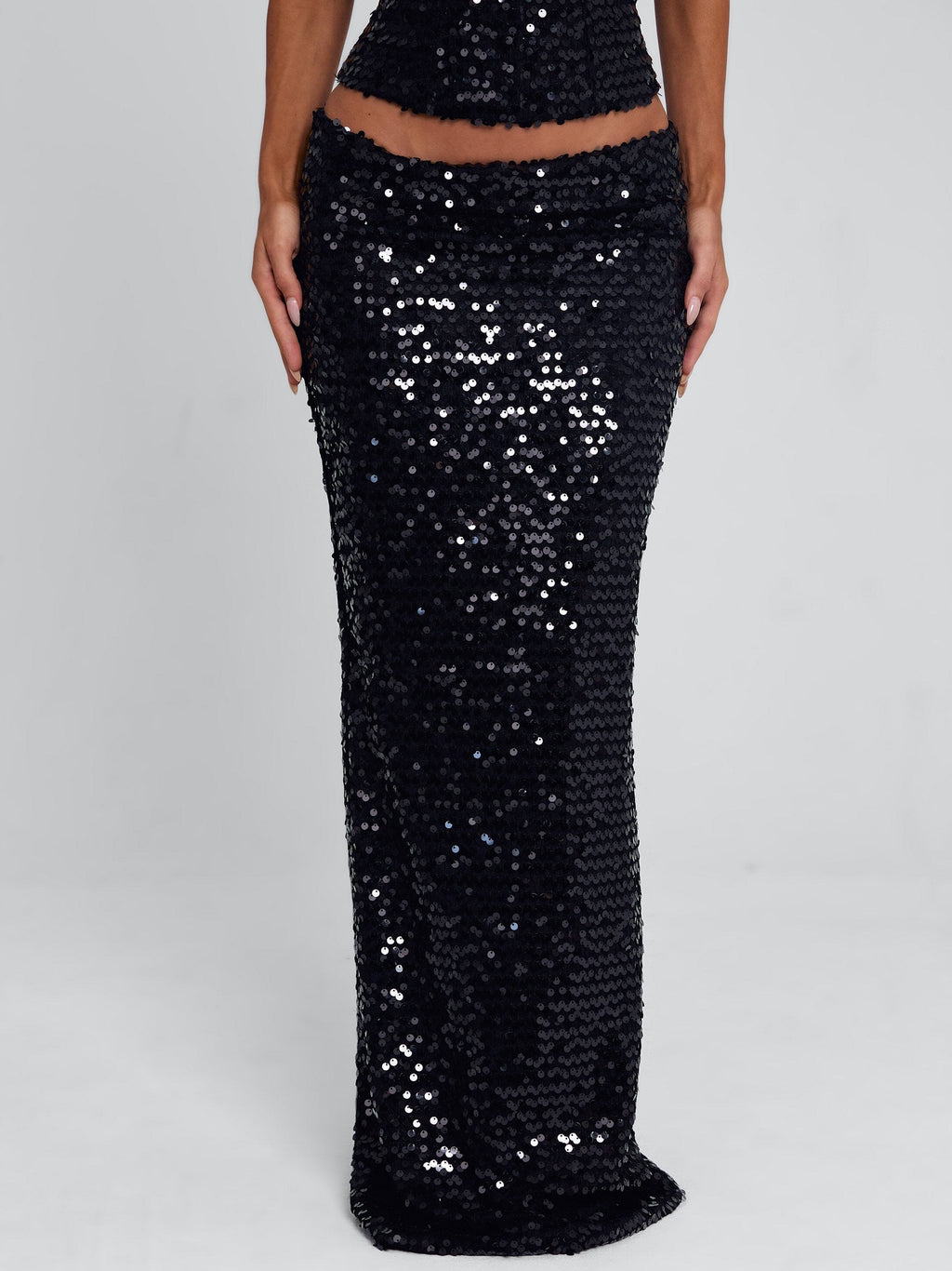 NUI MAXI SKIRT BLACK