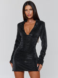 VELORAE MINI DRESS BLACK