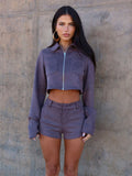 ZIE JACKET DEEPEST MAUVE